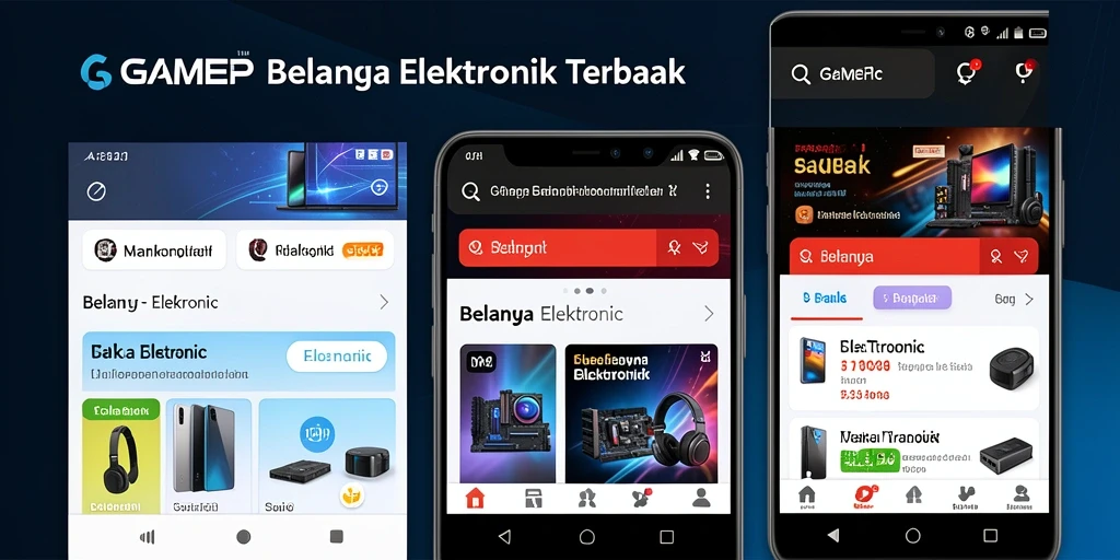 Tampilan antarmuka GAMERP yang menarik dan fungsional.